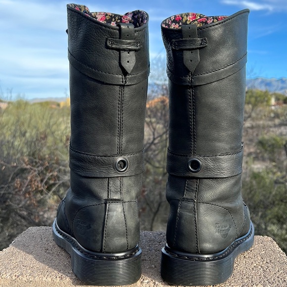 Dr. Martens Mirage Floral Triumph 1914 Tall Boots - Picture 3 of 17